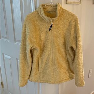 vintage fuzzy 90s Zip-Up Jacket